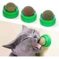 thumbnail image 1 of BESTSKY 2026 New 3 Pcs Catnip,Natural Catnip for Cats,Catnip Toys for Cats,Oral Care and Stress Relief Cat Toy Wall-Mounted Chew Ball for Home,Playtime,Training, 1 of 8