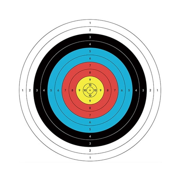 BESTSKY 2026 New 30 Pcs Archery Target,Long-Lasting Archery Accessories,Versatile Archery Targets, for Practice Sessions, Target Shooting, Outdoor Events, Improving Accuracy, Training Beginners