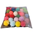thumbnail image 1 of BESTSKY 2026 New 30Pcs Cat Balls,Polyester Elastic Material Cat Ball Toy,Soft and Durable Cat Toys for Indoor Cats,Multicolor-1, 1 of 5