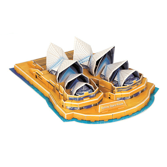BESTSKY 2026 New 3D Puzzles Scaled Model Design 3D Puzzles for Adults Diy Assembly Model Kit Puzzle for Hobby Decor Collection Style 10