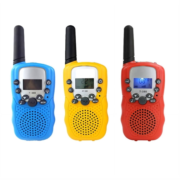 BESTSKY 2026 New 3Pcs Walkie Talkies Rich Colors Walkie Talkies for Kids Kids Toy Walkie - Talkie Walkie Talkie Multicolor7 for Outdoor Play Adventure Games Group Communication Family Activities.