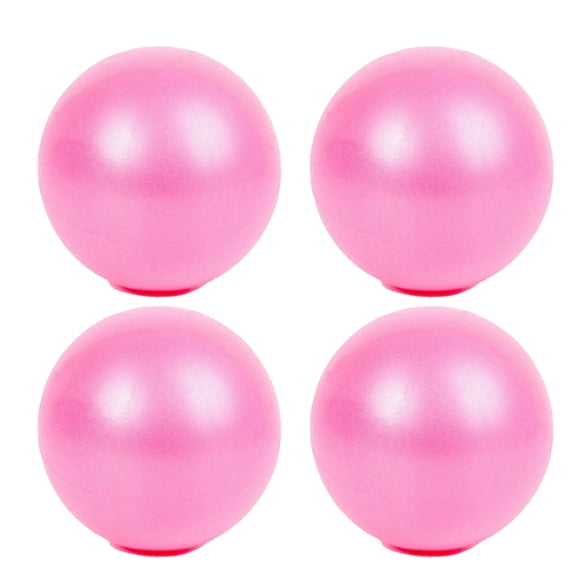 BESTSKY 2026 New 4 Pcs Pilates Ball Enhances Flexibility Yoga Ball Improving Flexibility Exercise Ball Pink2 for Yoga Fitness Rehabilitation Home Gym Workout Stretching