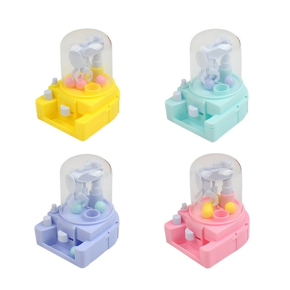 BESTSKY 2026 New 4Pcs Candy Machine Gumball Dispenser Bank for Kids Party for Birthday,Playroom,Classroom,Holiday (Assorted Color)