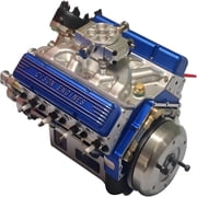 BESTSKY 2026 New 89%-Gasoline Ohv V8 Small-Block Engine Model Kits, V8 Engine Kit Gasoline, Build Your Own Stem V8 Model Engine for Adults, Mini V8 Model Engine Kit Blue