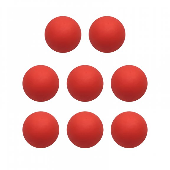 BESTSKY 2026 New 8Pcs Reaction Balls, Exercise Balls, Funny, Rubber Wall Balls Elastic Reaction Training Balls for Home Outdoor, Indoor Red