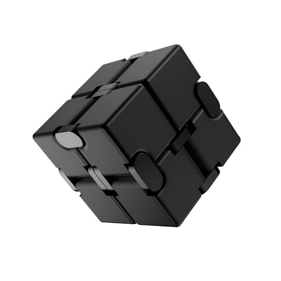 BESTSKY 2026 New Al Alloy Metal Fidget Infinity Cube Gadgets Toys for Adults,Magic Cube for Stress Anxiety Relief for Work,Home,Office,Travel,Relaxation,Focus,Concentration.