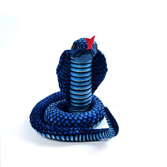 BESTSKY 2026 New Anaconda Snake Stuffed Animal,Cobra Snake Plush Toy,43 Inches Realistic Reptile Toy Gift for Kids Boys Girls for Imaginative Play,Educational Toys,Bedroom Decor,Reptile Lovers.