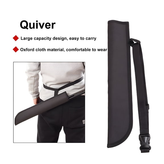 BESTSKY 2026 New Arrow Quiver Oxford Archery Quiver Holder Adjustable Backpack Waist Back Quiver for Compound Recurve Longbow Bow Quiver