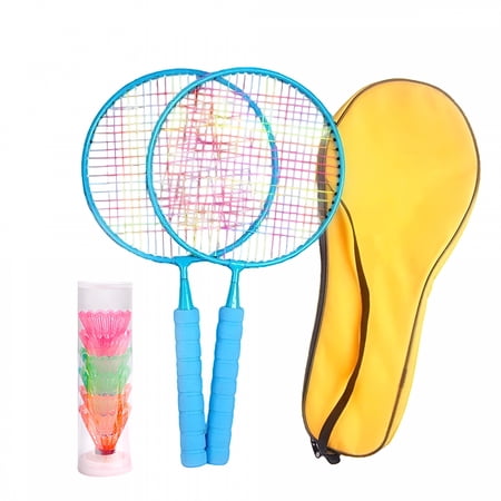 BESTSKY 2026 New Badminton Rackets Sets for Backyards Kids Professional Portable Paddle for 3-7 Age Sports Training Fitness Youth Programs Beach Sports Outdoor Lawn Games Team