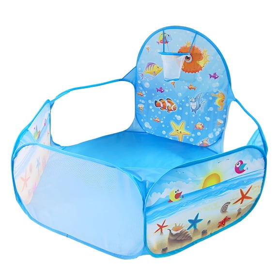 BESTSKY 2026 New Ball Pit Foldable Kids Ball Pit Play Tent Basketball Tent for Indoor Outdoor for Playtime,Physical Activity,Fun Games,Motor Skills Development,Interactive Play.