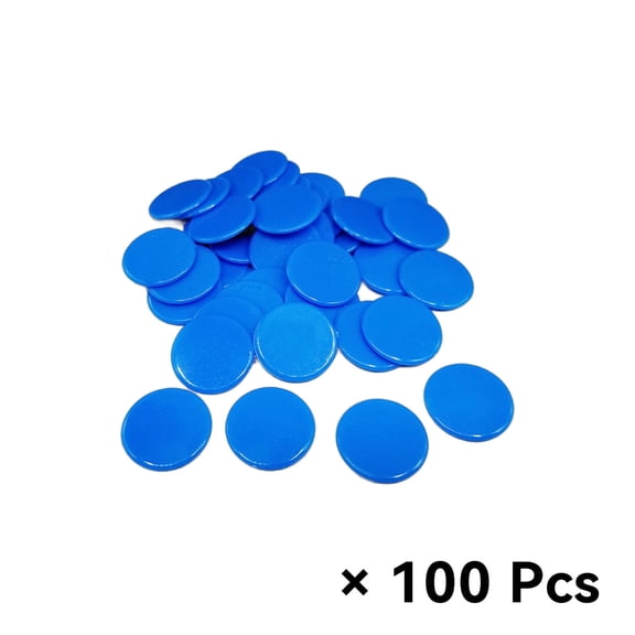 BESTSKY Bingo Game Set with Transparent Chips and Daubers, Eco-Friendly Acrylic Board Game for Kids Education and Family Parties