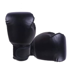 BESTSKY 2026 New Boxing Gloves Kick Boxing Leather Spar Heavy Bag Workout Gloves for Adults and Children for Training Sparring Fitness Gym Black