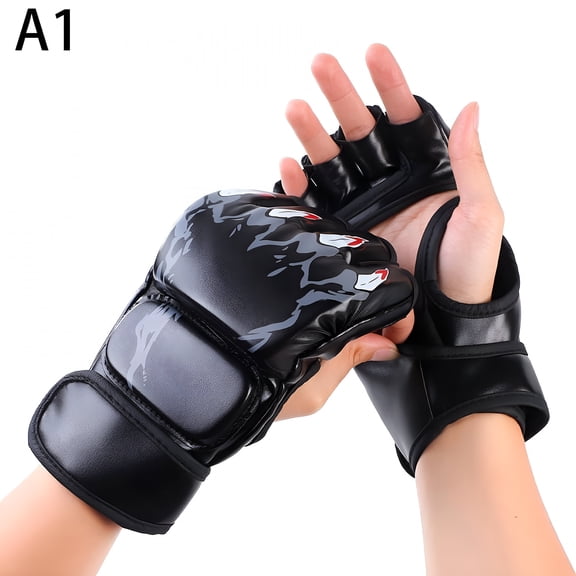 BESTSKY 2026 New Boxing Gloves for Men Women Pu Karate Muay Thai Free Fight Mma Sanda Training Youth Adults Kids Equipment