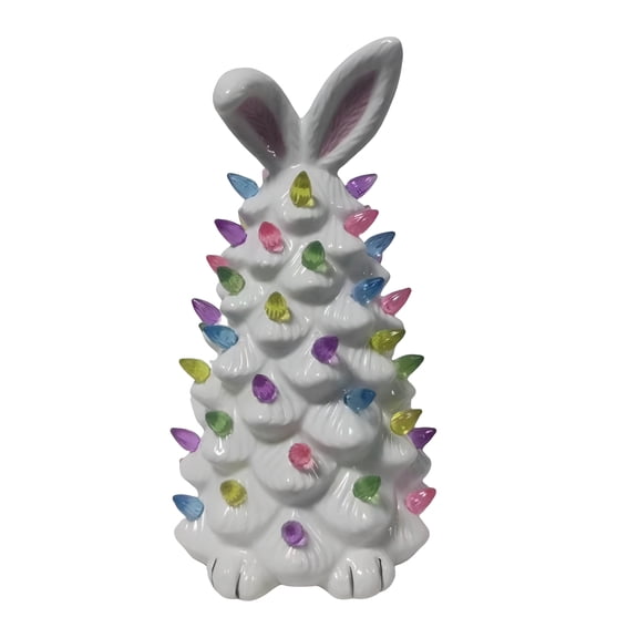 BESTSKY 2026 New Bunny Tree Easter Decorations for Indoor Spring Home Bedroom Dcor Tabletop Bunny Rabbit Tree for Easter,Spring Decor,Home Decoration,Festive Celebrations,Table Settings.