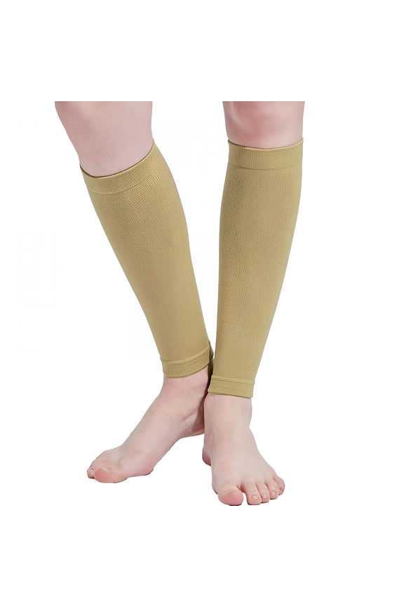 2026 New Calf Compression Sleeves for Men Women Footless Compression Socks Without Feet Wide Leg Compression Sleeve Calf Brace for Running, Cycling, Fitness, Travel, Work, Recovery, Sports