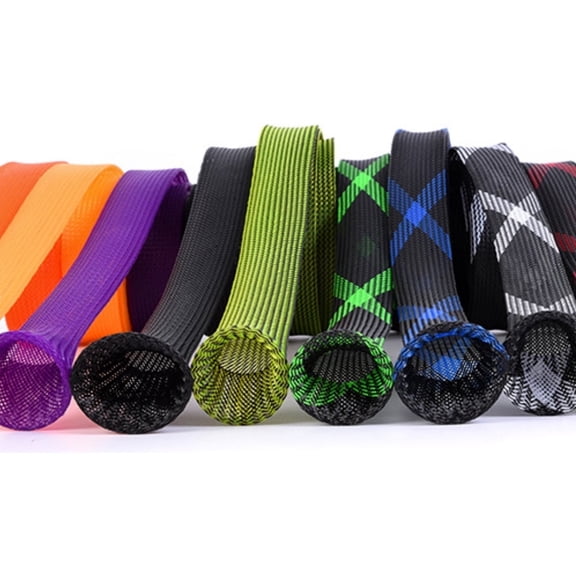 BESTSKY 2026 New Casting Sea Fishing Rod Sleeve Cover Braided Mesh Protector Pole Tool, for Fishing, Rod Protection, Outdoor Sports, Travel, Storage, Beach Activities