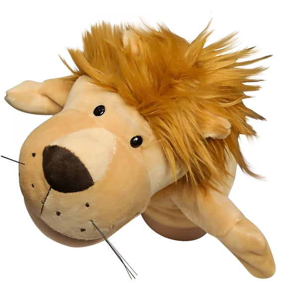BESTSKY 2026 New Christmas Gift Toys,Multiple Animal Hand Puppet Toys,Large Single Plush Gloves,9.8 Inches,Kindergarten Early Education Supplies,Cats,Cows,Lions,1Pc