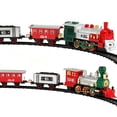 thumbnail image 1 of BESTSKY 2026 New Christmas Train Set,Electric Train Sets for Boys Toddlers,Classical Train Toys,Train Set with Sound,Lights,Locomotive,3 Cars&8 Tracks,Christmas Toy Train Gifts for Age 3 4 5 6, 1 of 6