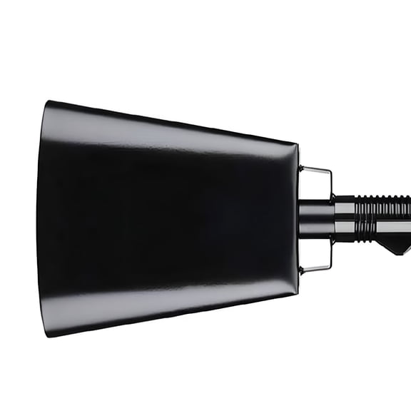 BESTSKY 2026 New Cow Bell Hand Call Bell Team Cheering Baseball Sporting Events Black for Cheering,Fan Support,Sports Games,Team Events,Outdoor Rallies