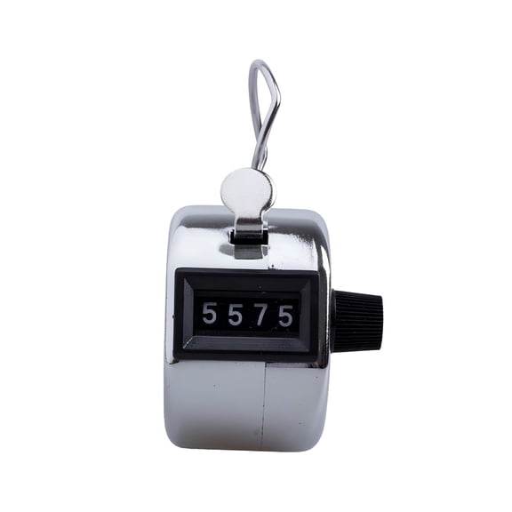 BESTSKY 2026 New Digit Counting Manual Hand Tally Number Counter Mechanical Click Clicker for Event,Sports,Inventory,Attendance,Counting