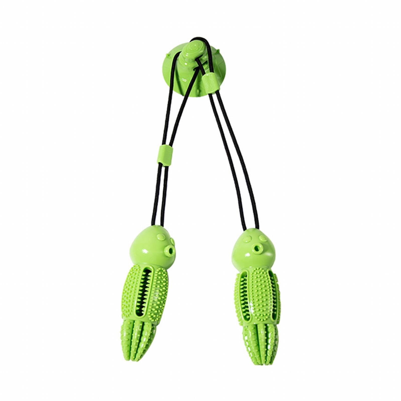 BESTSKY 2026 New Dog Ball Maintains Oral Hygiene Puppy Teething Toy Attracts Pet Interest Dog Chew Toy Green for Dental Care Teething Relief Interactive Play Puppy Entertainment