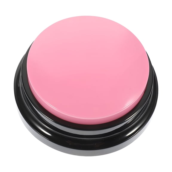 BESTSKY 2026 New Dog Button Interactive Recording Button Funny Dog Buzzer Puppy Accessory, 3.35"X3.35"X1.57"