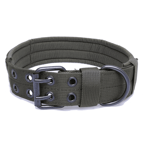 BESTSKY 2026 New Dog Collar Perfect for Training Dog Collar for Large Dogs Comfortable for Dogs Tactical Dog Collar Green Xl for Outdoor Activities Hiking Walking Training Controlling Large Dogs