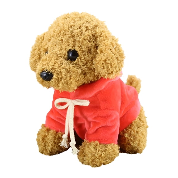 BESTSKY 2026 New Dressing Poodle Plush Toys for Kids,Stuffed Soft Puppy Adorable Gifts for Nursery,Bedroom,Playroom,Stroller