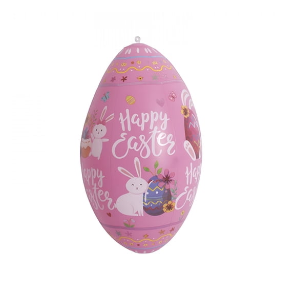 BESTSKY 2026 New Easter Balloons Party Decorations Multi-Colors Egg Inflatable Balloons for Home Garden School Classroom Spring Holiday Celebration Event Supplies for Party,Event,Home,School
