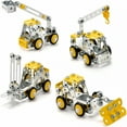 thumbnail image 1 of BESTSKY 2026 New Erector Set for Boys,4 Mini Metal Model Set for Kids,Engineering Metal Building Kit,Learning Construction Truck Building Toys for Boys Age 8-12 Diy Stem Educational Gifts(330Pcs), 1 of 7