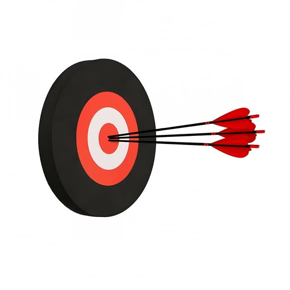 BESTSKY 2026 New Eva Mobile Archery Target, Foam Target for Bow and Arrow Shooting, for Target Practice, Outdoor Shooting, Archery Training, Backyard Shooting, Bow and Arrow Enthusiasts