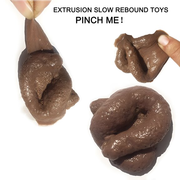 BESTSKY 2026 New Fake Poop Realistic Pranks for Adults Lifelike Poop Prank Stuff Gags and Practical Joke Toys April Fools' Day Prank Party Supplies for Home,Office,Classroom,Party,Gag Gifts