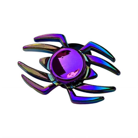 BESTSKY 2026 New Fidget Toys Adults,Colorful Metal Fidget Spinner,Flying Spinner for Stress Relief, Focus, Office, Desk, Travel