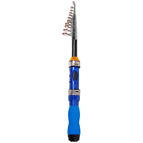 BESTSKY 2026 New Fishing Rod Telescopic Fishing Rod Portable - Comfortable Eva Handle, Travel Fishing Pole for Bass Trout Fishing, Mini Sea Pole Rivers Lakes Fishing Rod (40 to 90 Inch)