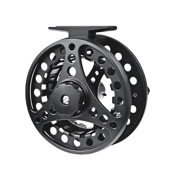 BESTSKY 2026 New Fly Fishing Reel 2+1 Beas 5/6 7/8 9/10 Weights Aluminum Alloy Body Spool 95Mm Black
