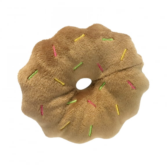 BESTSKY 2026 New Go Dog for Aggressive Chewers Medium Pet Dog Plush Vocal Donut Animal Cartoon Biteresistant Pet Cat Dog Toy Supplies for Play, Chewing, Pet Entertainment, Training.