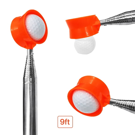BESTSKY 2026 New Golf Ball Retriever,Outstanding Golf Accessory Golf Ball Picker Upper,Lightweight Compact Golf Ball Retriever Telescopic