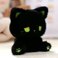 thumbnail image 1 of BESTSKY 2026 New Green Cat Plush Toys,Kawaii Valentines Plushies for Girls Kids Boys,Cute Plush Toy Soft Valentine'S Day Gift for Her,Girlfriend,Wife,Kids, 1 of 7