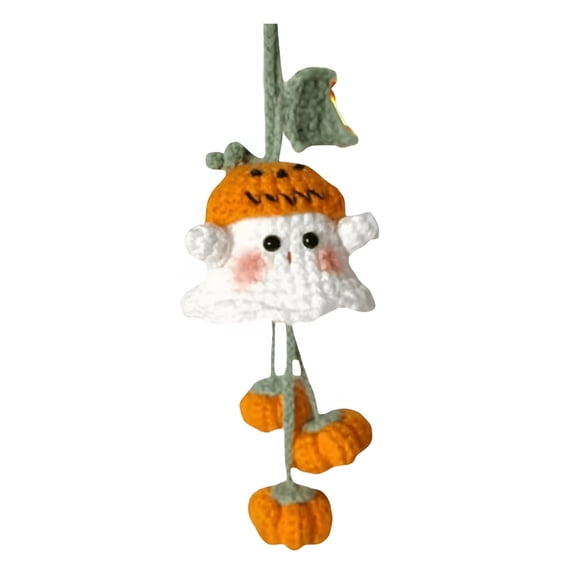 BESTSKY 2026 New Halloween Crochet Kit-Witch&Ghost Diy Craft Set with Yarn/Hook/Instructions | Beginner-Friendly Spooky Decor | Cute Horror Gift for Adults