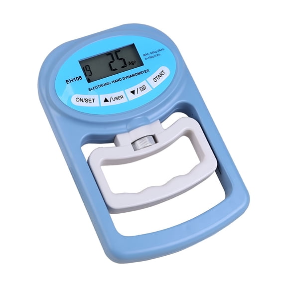 BESTSKY 2026 New Hand Dynamometer Grip Strength Trainer Electronic Hand Grip Strength Tester Grip Strengthener Hand Exerciser Meter Digital Hand Grip Training Gauge 396 Lbs for Sport Home School