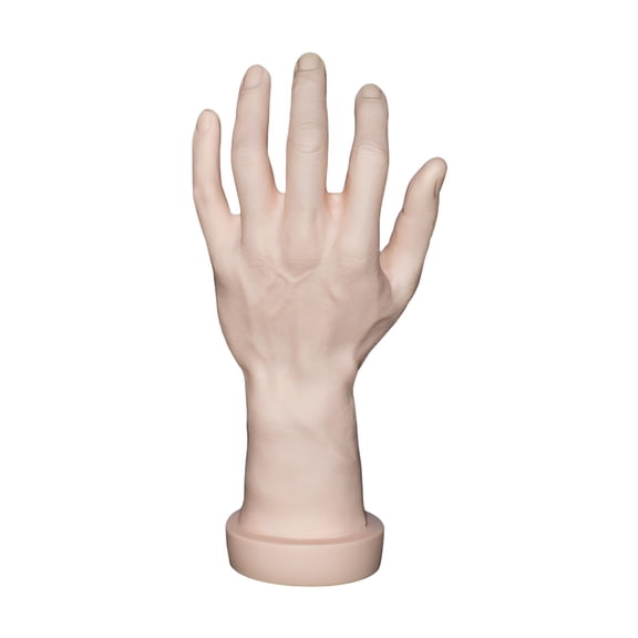 BESTSKY 2026 New Hand Model Fake Human Hand for Themed Party Cosplay Decoration Nail Training Skin Mannequin Hand for Nails for Manicure Practice, Nail Art, Beauty Training, Cosplay, Salon Display