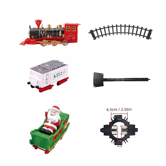 BESTSKY 2026 New Hanging Christmas Train Set Christmas Train Toy for Boys Girls,Train Toy Set Around Under the Christmas Tree,Best Christmas Decoration Indoor for Families