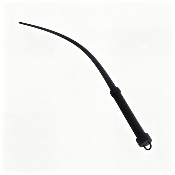 BESTSKY 2026 New Horse Lunge Whip | Silicone Whip Comfortable Handle Accessories Training Tool for Stage Performance Black,61X2.5X2.5Cm