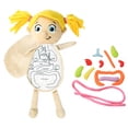 thumbnail image 1 of BESTSKY 2026 New Human Body Anatomy Toy Human Body Organ Doll Model Anatomy Doll Preschool Educational Organ Plush Toys for Kids for Learning,Stem,Classroom,Home Education, 1 of 7