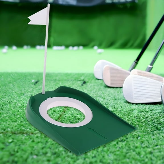 BESTSKY 2026 New Indoor Practice Putting Green Mat with Hole, Portable Putter for Office Or Home Golf Training, Multicolor