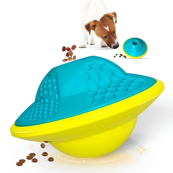 BESTSKY 2026 New Interactive Dog Puzzle Toy for Smart, Dog Enrichment Toys to Keep Them Busy, Treat Dispensing Dogs Slow Feeder and Stimulating Dogs Toy