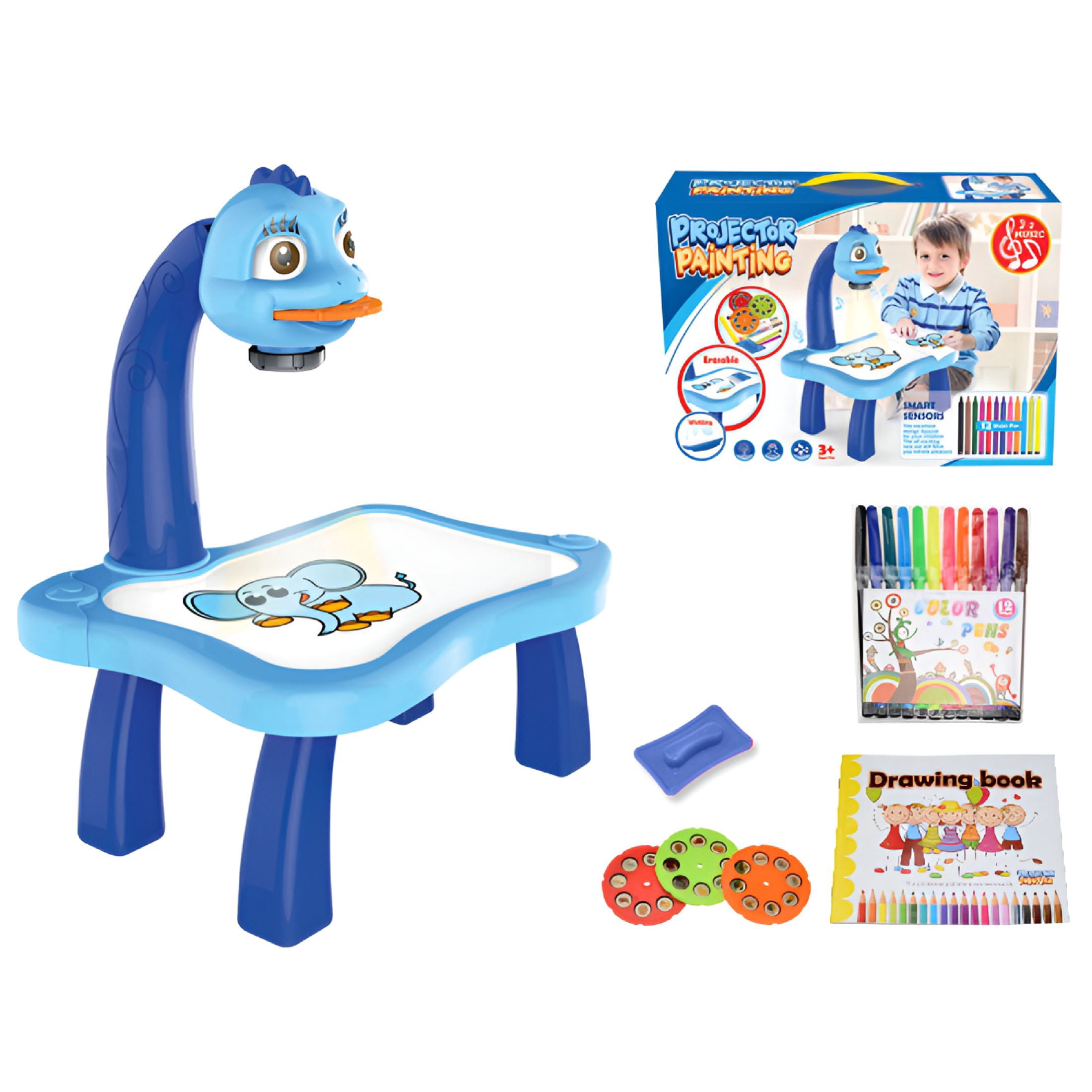 BESTSKY 2026 New Kids Drawing Board Kits Toys for Girls Age 6 Art Sets for Girls Ages 7-12 Girls Toys 9 Year Old Girl Gifts for 5-9 Year Old Girls Gift for 5 Year Old Girl Arts and Crafts for Kids