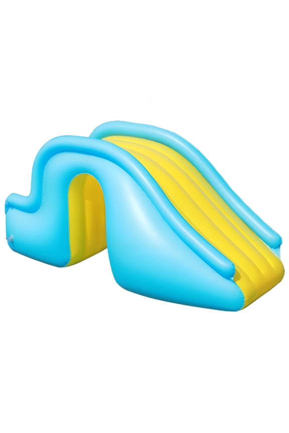 2026 New Kids Inflatable Water Slide with Widened Climbing Steps | Portable Swimming Pool Slide Toy for Backyard,Lakes&Rivers