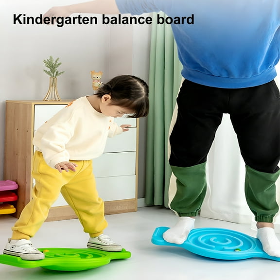 BESTSKY 2026 New Kids Sensory Balance Board Toy - Scientific Design, Strong Load-Bea, Wear-Resistant, Non-Skid Matte Sur, Activity Toy, Rocker, Home for Playroom, Bedroom, Gym, Outdoor, Therapy
