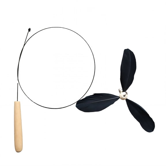BESTSKY 2026 New Kitten Toys Flexible Wire Cat Wand Toy Easy Angle Adjustment Cat Toys Interactive Style2 for Indoor Cats Interactive Play Training Exercise Bonding Time Kitten Entertainment